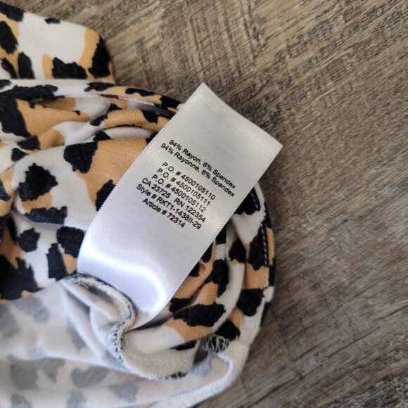 BABATON | Aritzia Jeronimo Cropped Cheetah Tank Top | Sz. XS - Picture 9 of 10